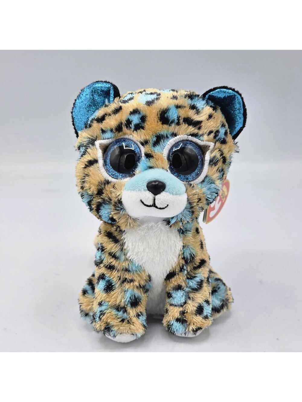 Ty Beanie Boos - COBALT the Leopard (6 Inch) NEW MWMTs Plush Stuffed Animal Toy